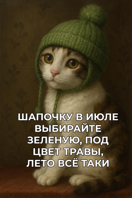 Холодное лето — это когда:
— Шорты лежат в шкафу, грустят и просят хотя бы селфи с ними сделать.
— Мороженое ешь под пледом, дрожа не от восторга, а от температуры.
— «Пляжный сезон» проходит на кухне, возле плиты: хоть где-то тепло.
— На фразе «лето близко» начинаешь смеяться, как Джон Сноу.
— Греться идёшь не на солнце, а к коту. И кот соглашается, потому что тоже мёрзнет.
— Главный хит сезона — шапочка с помпоном и куртка с надписью «лето 2025, я тебя не помню» Смешная картинка 1751652961